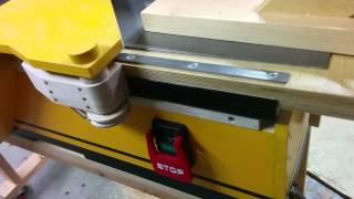 homemade jointer walk around