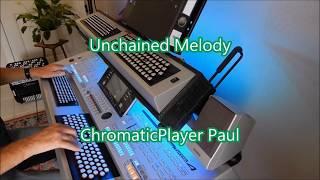 Unchained Melody -  Organ & keyboard  (chromatic)