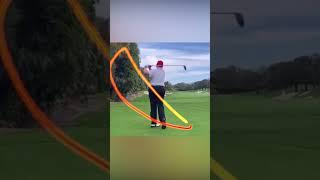 2024 DONALD TRUMP UNIQUE GOLF SWING MOTION & SLOW  MOTION