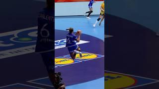 In-flight goals are different  ️‍️ #handball #håndbold #ehfeuro2024