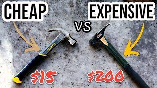 buying a hammer?? you need to consider this first! CHEAP VS EXPENSIVE!