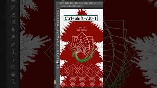 这么好看的PS连续复制海报，你学会了吗 #ps #photoshop #AI  #illustrator