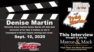 Indiana in the Morning Interview: Denise Martin (9-10-20)