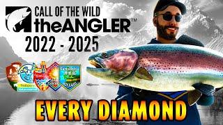 The End| Catching All 96 Diamonds in Call of the Wild the Angler