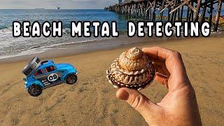 Beach Metal Detecting | Seal Beach Ca | Minelab Manticore