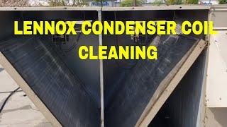 LENNOX CONDENSER COIL CLEANING