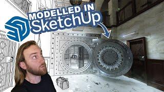 Set Designer Shows How to Set Design (Using Sketchup)