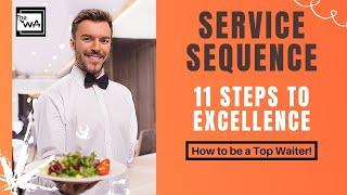 Sequence of Service in a Casual Dining Restaurant. How to become a top Restaurant Server