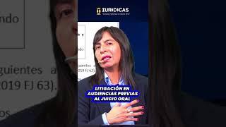 LITIGACIÓN EN AUDIENCIAS PREVIAS AL JUICIO ORAL