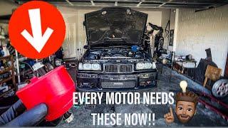 BMW E36 GETS POLY MOTOR MOUNTS (drift build ep.1)