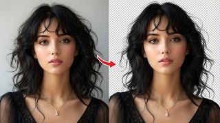 How to cut out hair and change background in photoshop  Tutorial for beginners