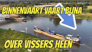 ACCIDENT ?? INLAND SHIPPING ALMOST OVER A FISHERMAN (Leukermeer-Venlo) EP 319 (yacht vlog)