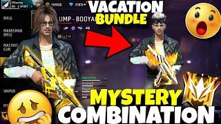 FF New Bundle Combination ️ On Vacation Bundle Combination New Mystery shop Bundle Combination