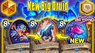 New Big Druid Deck Is So Overpowered I Am Very Proud To Play At The Great Dark Beyond | Hearthstone