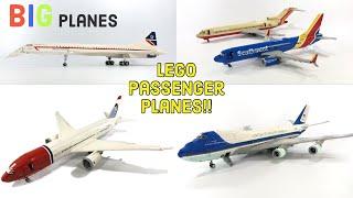 LEGO Passenger Planes!!