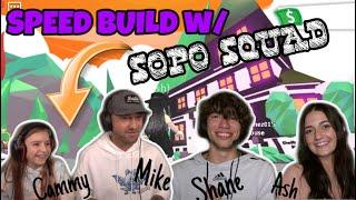 Roblox Adopt Me HALLOWEEN MANSION Build Off With Cammy And Mike From Sopo Squad Gaming!