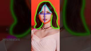 How to draw Lisa easy 🩷 #ytshorts #tutorial