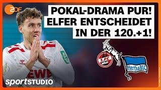 1. FC Köln – Hertha BSC | DFB-Pokal, Achtelfinale Saison 2024/25 | sportstudio