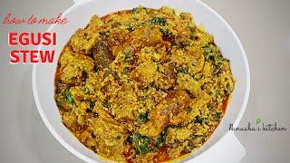 EGUSI STEW - step by step instructions