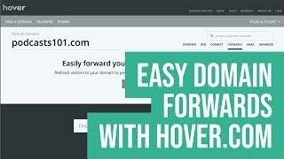 Easy Domain Forwards with Hover.com