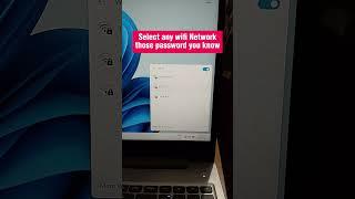 How to Connect WIFI in Windows 11 Laptop or PC in 10 SECONDS