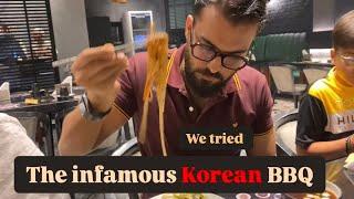 Tried the Infamous Korean BBQ | Family Dinner | Asma Abbas | Zara Noor Abbas | Asad Siddiqui