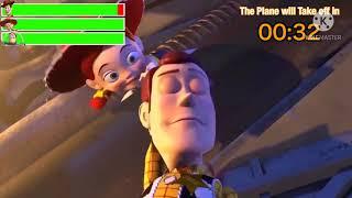 Toy Story 2 Escaping the Plane with healthbars & timer