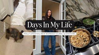 DAYS IN MY LIFE: Polly Updates, New Workout Class, & Chatty Vibes