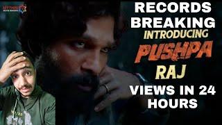 Pushpa Teaser Breaks All Previous Records,30Million Views,in 24 Hours,Allu Arjun,