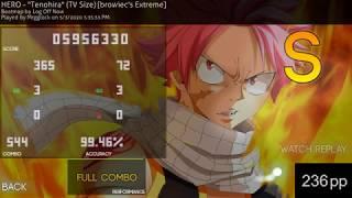 Tenohira (TV Size) [browiec's Extreme] 227.69pp (if ranked) ▸ 99.46% ▸ x544/544