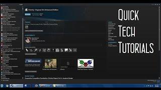 Quick Tech Tutorial- How to move Steam Games to a New Hard Drive