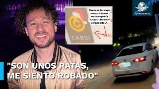 Luisito Comunica denuncia cobro de 2 mil pesos por traslado en taxi de 20 minutos en Cancún