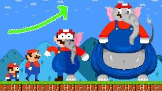 Super Mario Bros. but The evolution from baby Mario to Mario Wonder | Lyra Animation