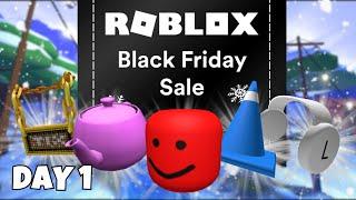 Bluesteel Antlers! | Roblox Black Friday Sale Day 1!