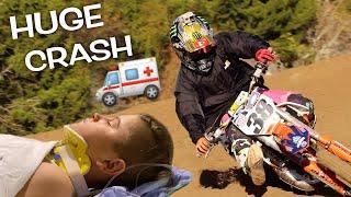 ENDED RACE IN HOSPITAL! DANGERBOY CRASHES AT MINI O'S!