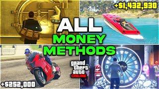 ALL Money Methods You Can Do in GTA 5 Online! (Updated Money Guide)