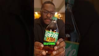 Y'all called this CHEEKS… y'all are dramatic  Sprite + Tea. #foodreview #drinks #shorts