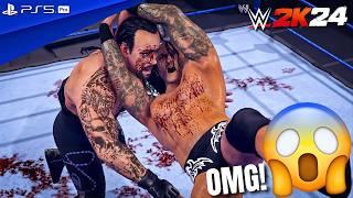 WWE 2K24 - Randy Orton vs. The Undertaker - WrestleMania 25 Main Event Match | PS5 Pro [4K60]