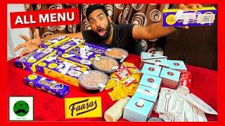 Rs 4,000 Ke Wraps  | Eating all the Menu Challenge at Faasos | Veggie Paaji