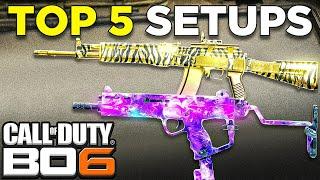 TOP 5 *META* LOADOUTS in BLACK OPS 6!  (BO6 Best Class Setups) Warzone / Multiplayer