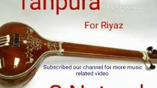 C - scale  Tanpura for Riyaz Flute and vocal Etc. Professional recorded Tanpura