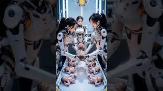 Futuristic Robot Nannies Tested in AI Baby Lab | Next-Gen Caregivers #Robots