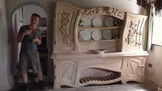 Beautiful handmade bespoke kitchen furniture.