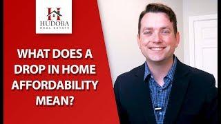 Kevin Hudoba: What a Recent Drop in Affordability Means to You