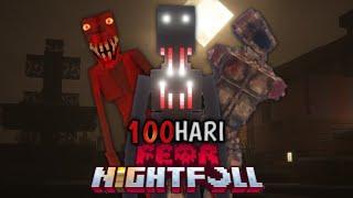 100 HARI DI MINECRAFT HARDCORE FEAR NIGHTFALL