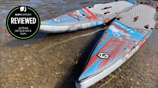 Aztron Meteor race boards compared and we talk 12’6" or 14' race board class