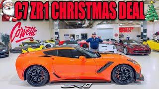 Outstanding PRICED Low Mileage C7 ZTK ZR1 at Corvette World!