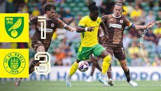 HIGHLIGHTS | Norwich City 1-3 FC St. Pauli