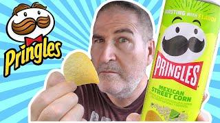  Trying Out Pringles Elote - Mexican Street Corn Chips! 