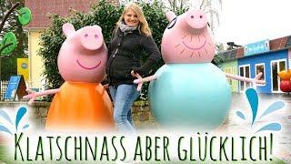 Klitschnass auf der Wasserbahn! | Unser erstes Mal im Heidepark Soltau | Familienvlog #97